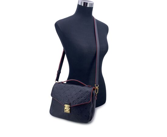 LOUIS VUITTON Borsa a Tracolla in Pelle Col. Blu Metis M