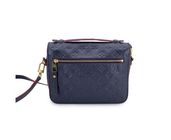 LOUIS VUITTON Borsa a Tracolla in Pelle Col. Blu Metis M