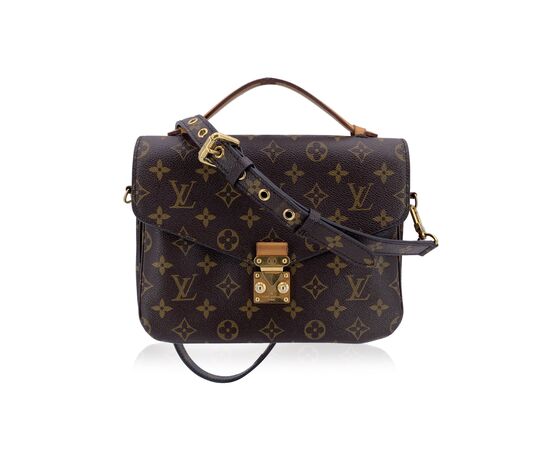 LOUIS VUITTON Borsa a Tracolla in Tela Col. Marrone Metis M