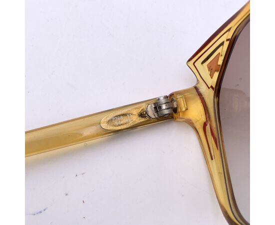 DIOR Occhiali da Sole Vintage in Acetato Col. Beige