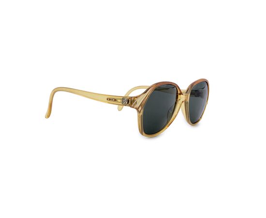 Occhiali da Sole Vintage in Acetato Col. Beige
