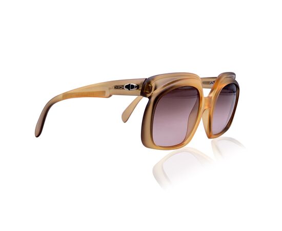 DIOR Occhiali da Sole Vintage in Acetato Col. Arancione