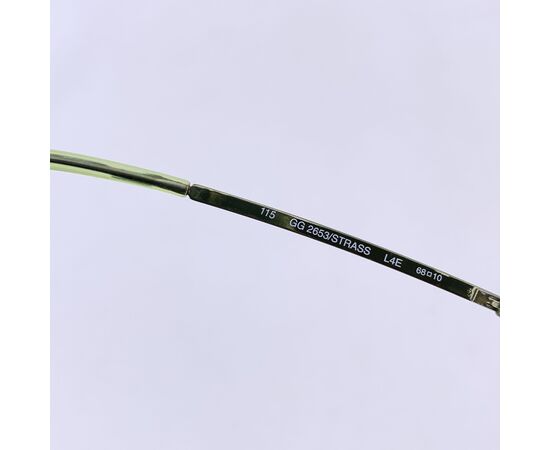 GUCCI Occhiali da Sole in Metallo Col. Verde