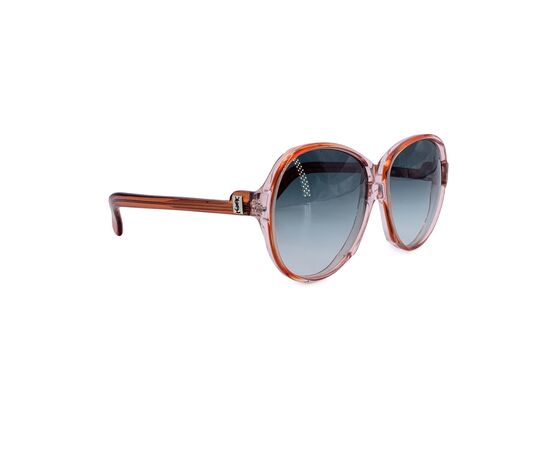 YVES SAINT LAURENT Occhiali da Sole Vintage in Acetato Col. Rosso
