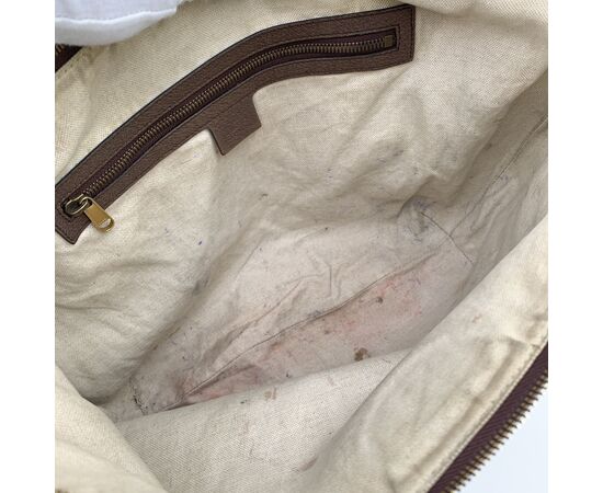 GUCCI Borsa a Tracolla in Tela Col. Beige Ophidia GG Supreme M