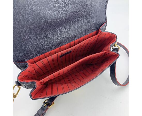 LOUIS VUITTON Borsa a Tracolla in Pelle Col. Blu Metis M