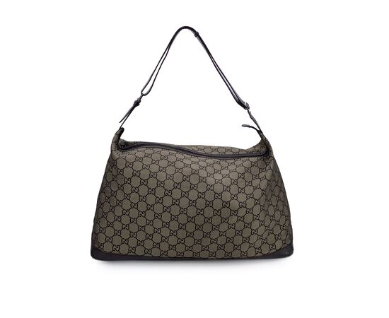 GUCCI Borsa da Viaggio in Tela Col. Marrone Interlocking L