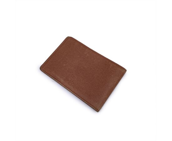 LOUIS VUITTON Portafoglio Vintage in Pelle Col. Marrone M