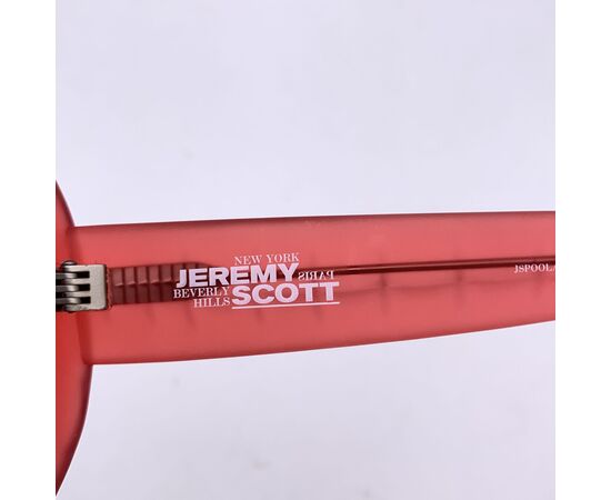 JEREMY SCOTT Occhiali da Sole in Plastica Col. Rosso