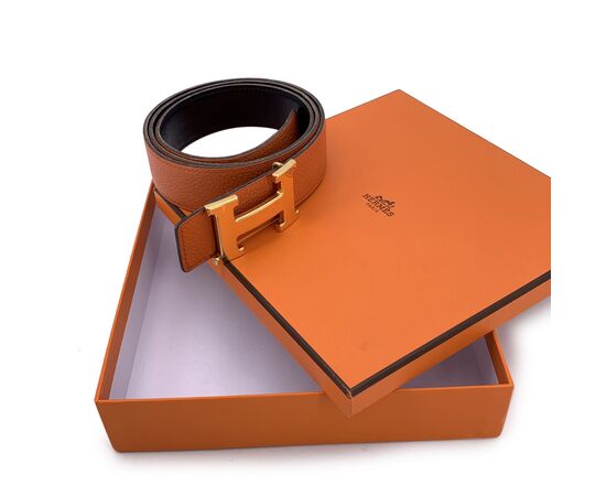 HERMES Cintura in Pelle Col. Nero H