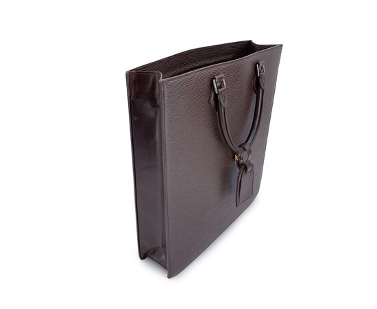 LOUIS VUITTON Borsa Shopper Vintage in Pelle Col. Marrone Plat M