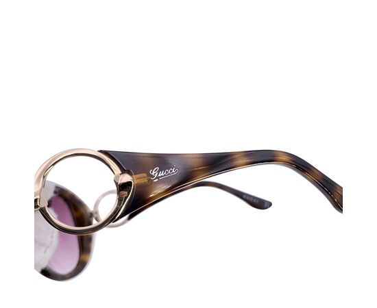 GUCCI Occhiali da Sole in Plastica Col. Marrone
