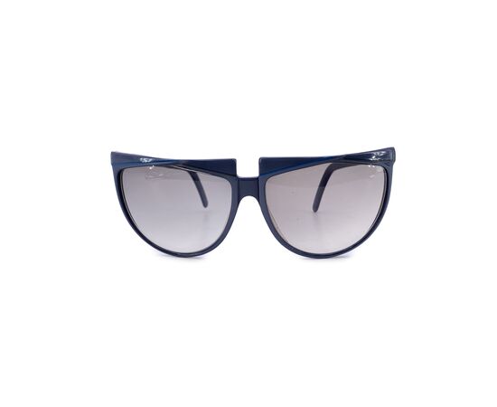 GIANNI VERSACE Occhiali da Sole Vintage in Acetato Col. Blu