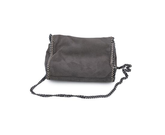 STELLA MCCARTNEY Borsa a Tracolla in Tela Col. Grigio Falabella S