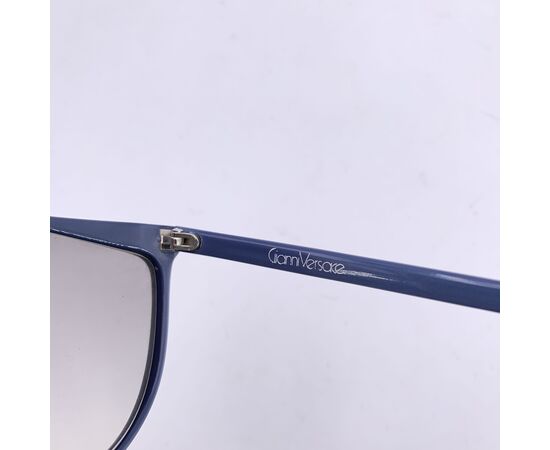 GIANNI VERSACE Occhiali da Sole Vintage in Acetato Col. Blu