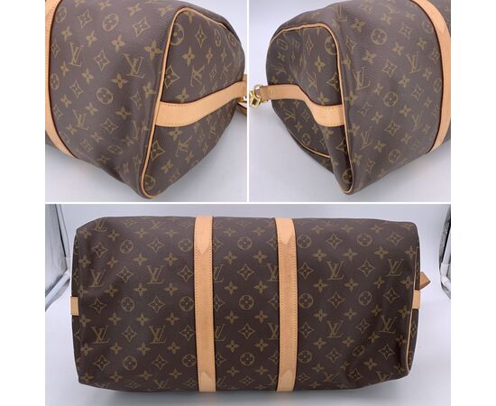 LOUIS VUITTON Borsa da Viaggio in Tela Col. Marrone Keepall L