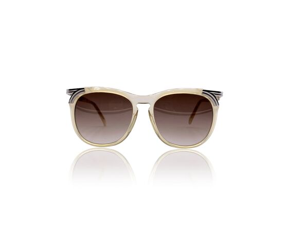 Occhiali da Sole Vintage in Acetato Col. Beige