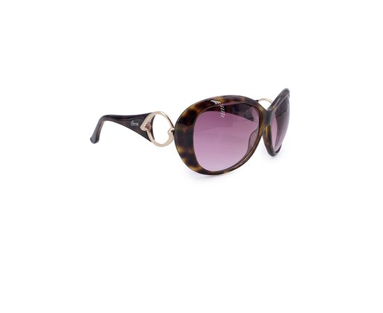 GUCCI Occhiali da Sole in Plastica Col. Marrone