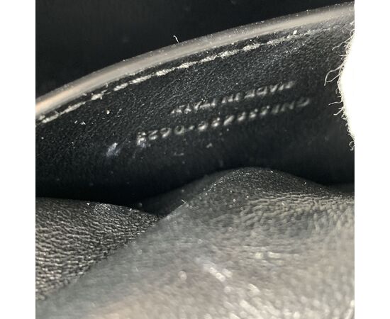 SAINT LAURENT Borsa a Tracolla in Pelle Lucida Col. Nero Vicky S