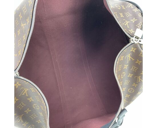 LOUIS VUITTON Borsa da Viaggio in Tela Col. Marrone Keepall L