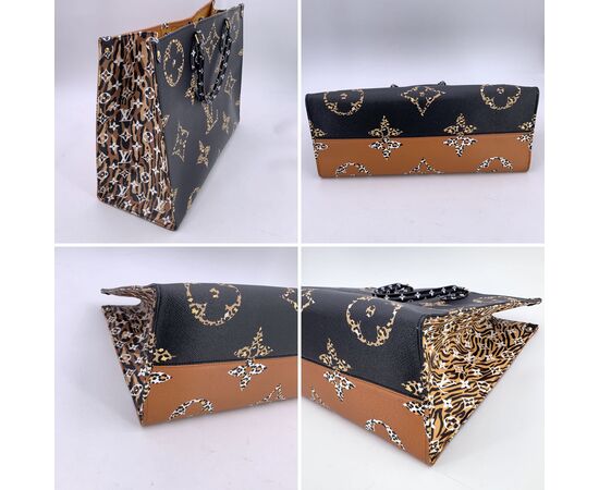 LOUIS VUITTON Borsa Shopper in Tela Col. Nero Onthego L