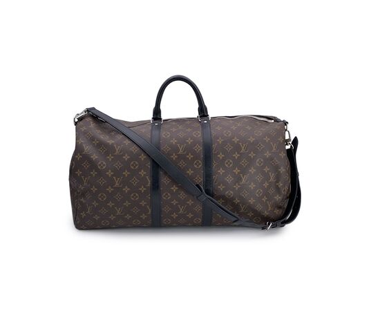 LOUIS VUITTON Borsa da Viaggio in Tela Col. Marrone Keepall L