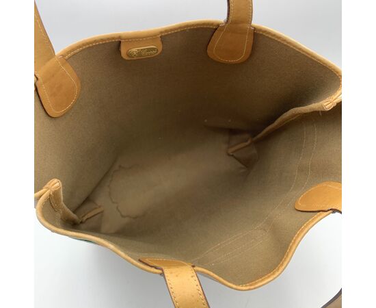 GUCCI Borsa Shopper Vintage in Tela Col. Beige Ophidia M