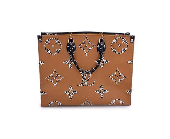 LOUIS VUITTON Borsa Shopper in Tela Col. Nero Onthego L
