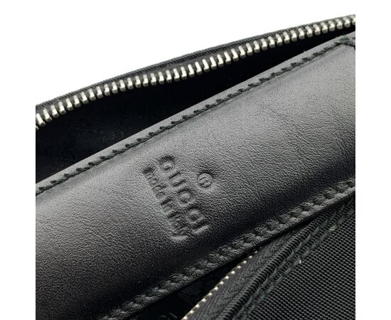 GUCCI Borsa a Tracolla in Tela Col. Nero Hobo M
