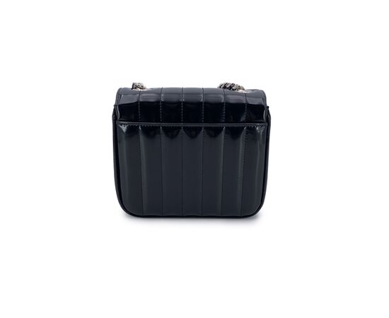 SAINT LAURENT Borsa a Tracolla in Pelle Lucida Col. Nero Vicky S