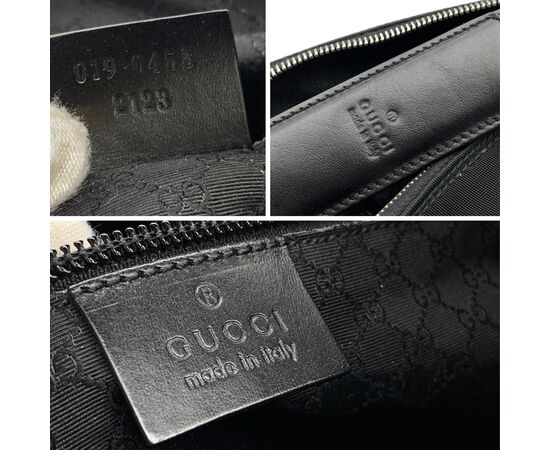 GUCCI Borsa a Tracolla in Tela Col. Nero Hobo M