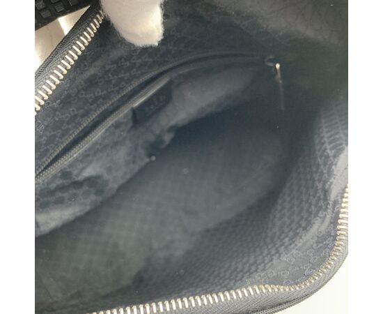 GUCCI Borsa a Tracolla in Tela Col. Nero Hobo M