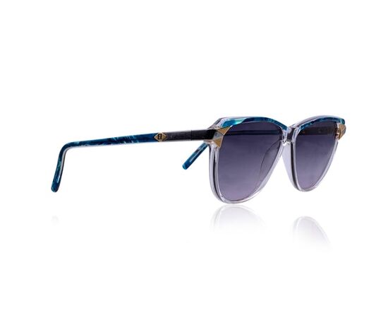 FENDI Occhiali da Sole Vintage in Acetato Col. Blu
