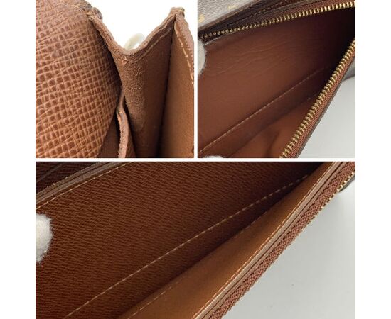 LOUIS VUITTON Portafoglio in Tela Col. Marrone Accordeon M
