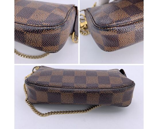 LOUIS VUITTON Pochette in Tela Col. Marrone Pochette Accessoire S