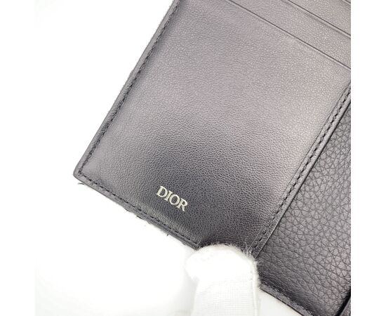 DIOR Portafoglio in Tela Col. Nero Diorissimo M