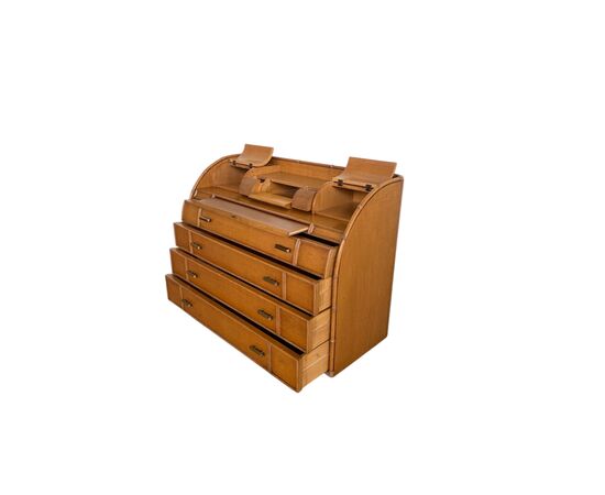 Cassettiera scrittoio produzione Giorgetti anni '70/80