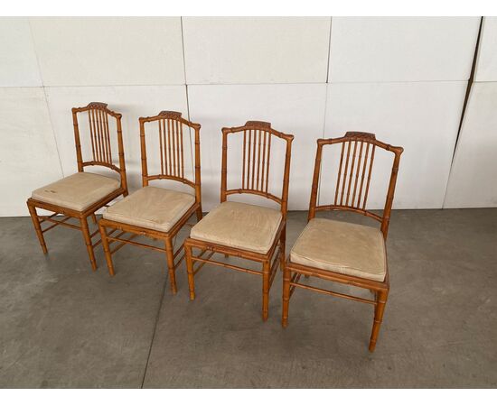 N. 4 sedie Giorgetti, anni '70/80