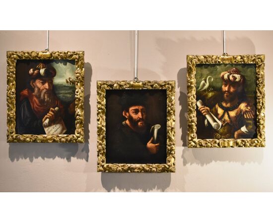 Ritratto dell'alchimista Ermete, Pittore manierista fiammingo XVII secolo