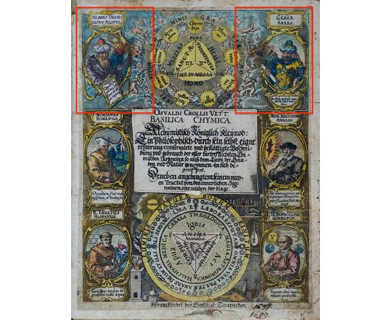 Ritratto dell'alchimista Ermete, Pittore manierista fiammingo XVII secolo