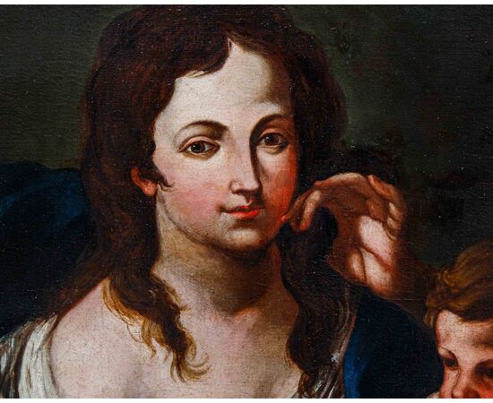 XVII Secolo, Scuola emiliana, Venere, Amore e colomba