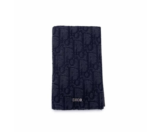 DIOR Portafoglio in Tela Col. Nero Diorissimo M