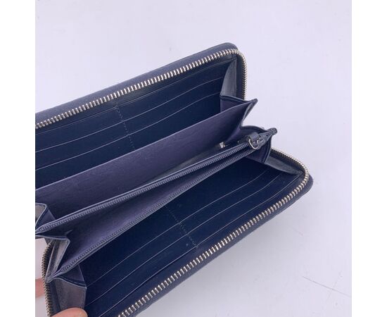 GUCCI Portafoglio in Pelle Col. Blu Continental M