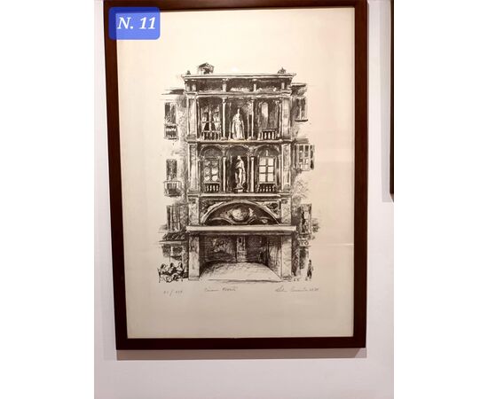 DISEGNO ARCHITETTURA  DI SILVIO CONSADORI 