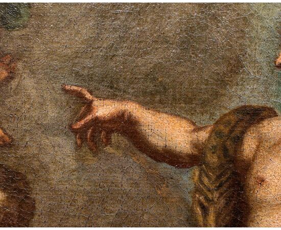 Scuola napoletana del XVII-XVIII secolo, Bacco e Arianna abbandonata da Teseo
