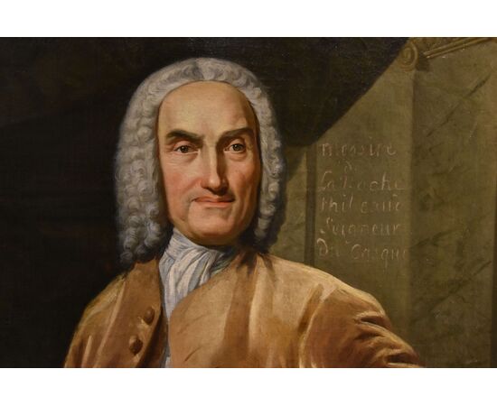 Ritratto di notabile nel suo studio, Thomas Hudson (Devon 1701 - Londra 1799)