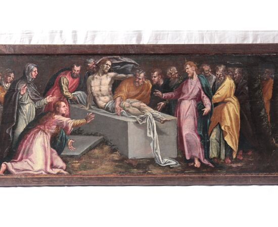 ATTR. Pauwels Francken e bottega (1540-1596) - Resurrezione di Lazzaro