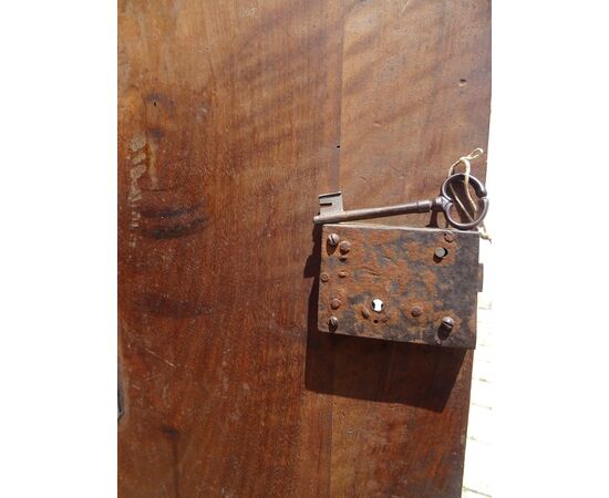 Credenza/DISPENSA Luigi XIII in NOCE francese PRIMI del 1700