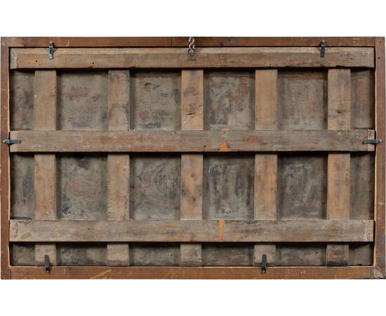 Pittore olandese (XVIII-XIX sec.) - Interno di osteria.