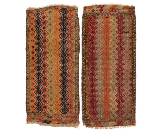 Coppia di "cicim" ANATOLIA - n. 436 - 437 .